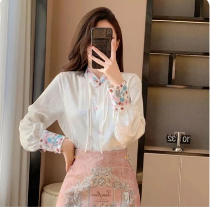 🍒vintage evembroiderd mini skirt high waist quality luxury diamonds short jeans skirt women Jacquard fabric high street quality casual clothing for women female fashion wear smart casual party wear Vintage Vantage