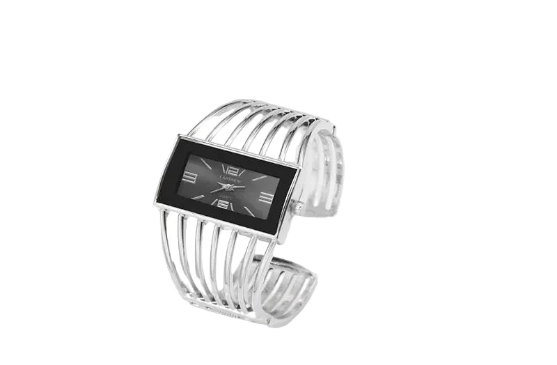 🍒Womens large face watch quality stainless steel luxury fashion rose gold bangle bracelet wristwatch for women dress ladies time piece female occasion jewellery accessory Watch This Bangle
