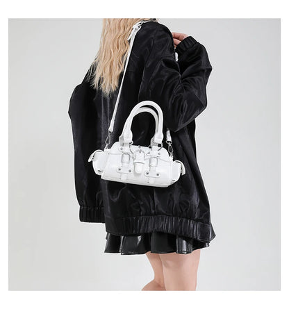 🍒Shoulder & crossbody bag in one solid popularity hot trendy stylish design y2k handbags for women fashion accessories Bag A Beaut Bits-y Bag