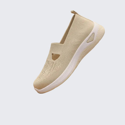 🍒Breathable comfortable shoes casual slip on shoes light weight mesh summer footwear for women rubber sole walking shoes Fashion Mesh-age