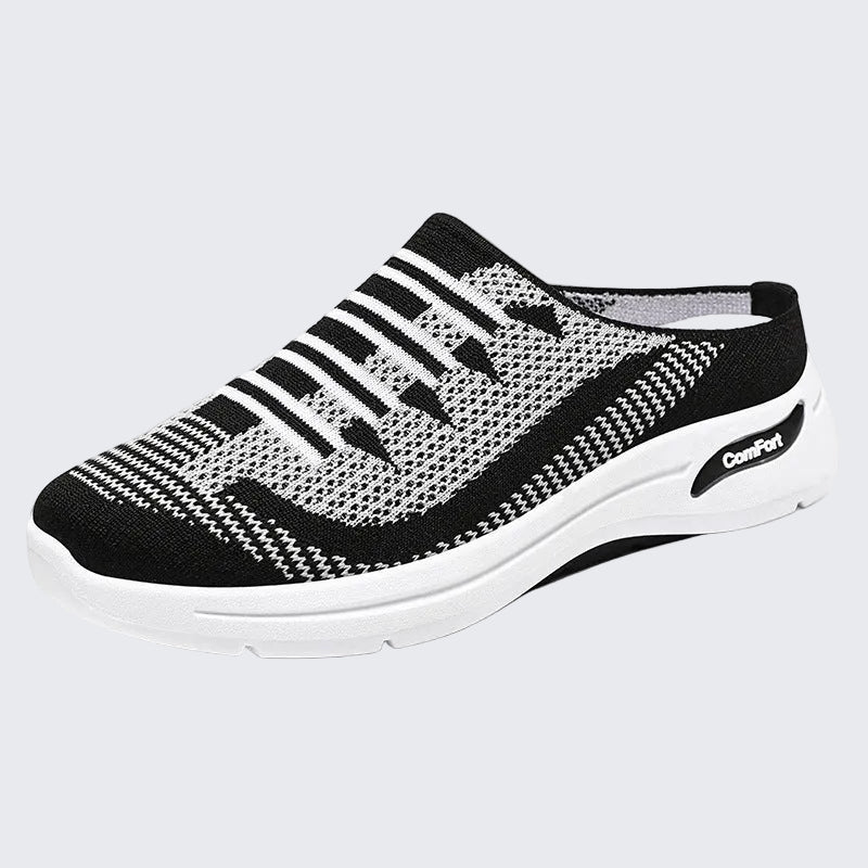 🍒Slip on trainer shoes casual comfort designer women’s footwear for holiday breathable slides non slip mesh mules light weight shoes  Support Sport