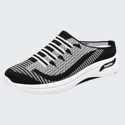 🍒Slip on trainer shoes casual comfort designer women’s footwear for holiday breathable slides non slip mesh mules light weight shoes  Support Sport