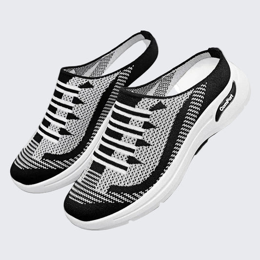 🍒Slip on trainer shoes casual comfort designer women’s footwear for holiday breathable slides non slip mesh mules light weight shoes  Support Sport