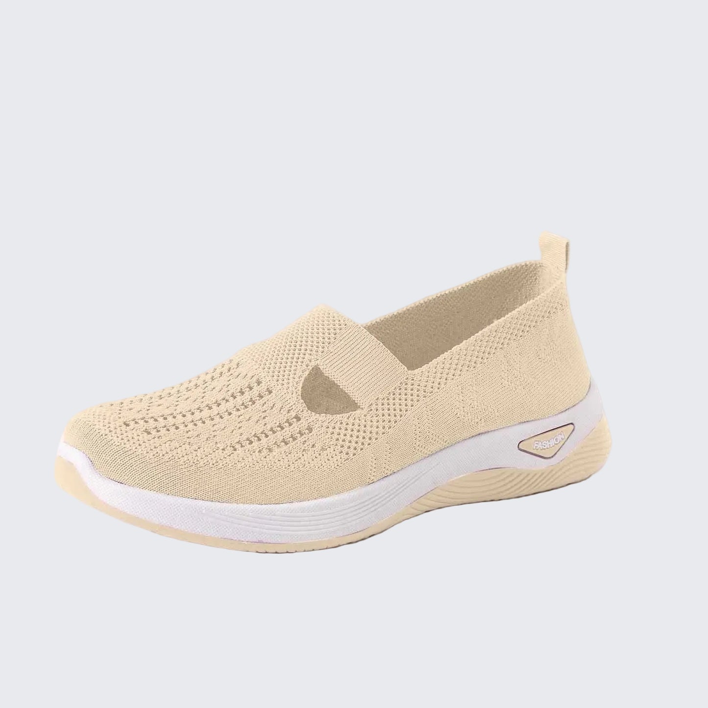 🍒Breathable comfortable shoes casual slip on shoes light weight mesh summer footwear for women rubber sole walking shoes Fashion Mesh-age