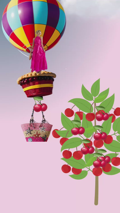 🍒Starfish wicker bag hand-embroidered beaded bohemian straw straw bag summer fashion beach bag casual seaside beach party accessories